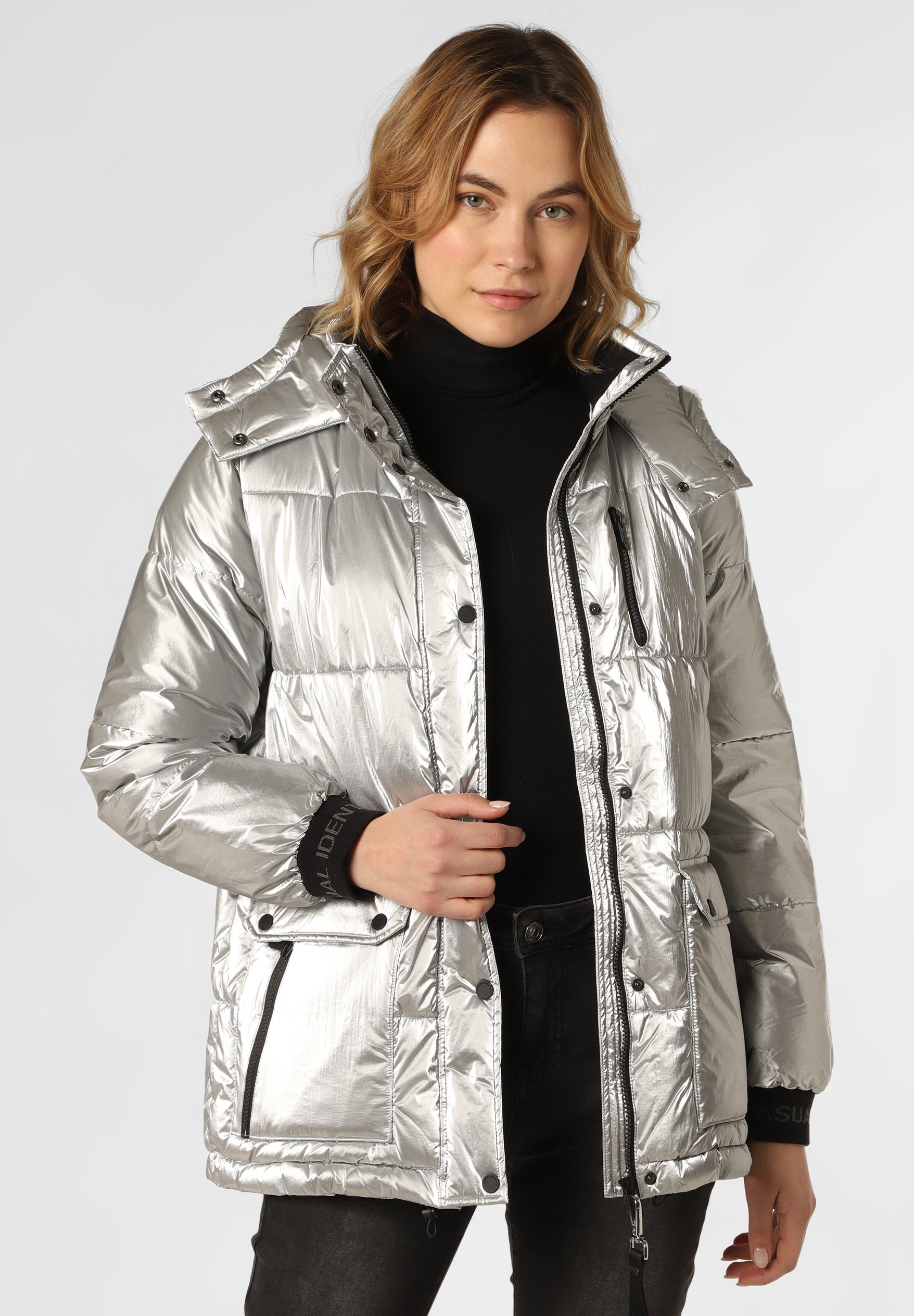 Winterjacke damen silbergrau Clearance